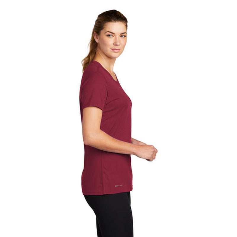 NEW LINCOLNTECH - Nike Ladies Legend Tee - Team Maroon