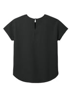 Load image into Gallery viewer, EUPHORIA Mercer+Mettle™ Women&#39;s Stretch Crepe Crew - Deep Black
