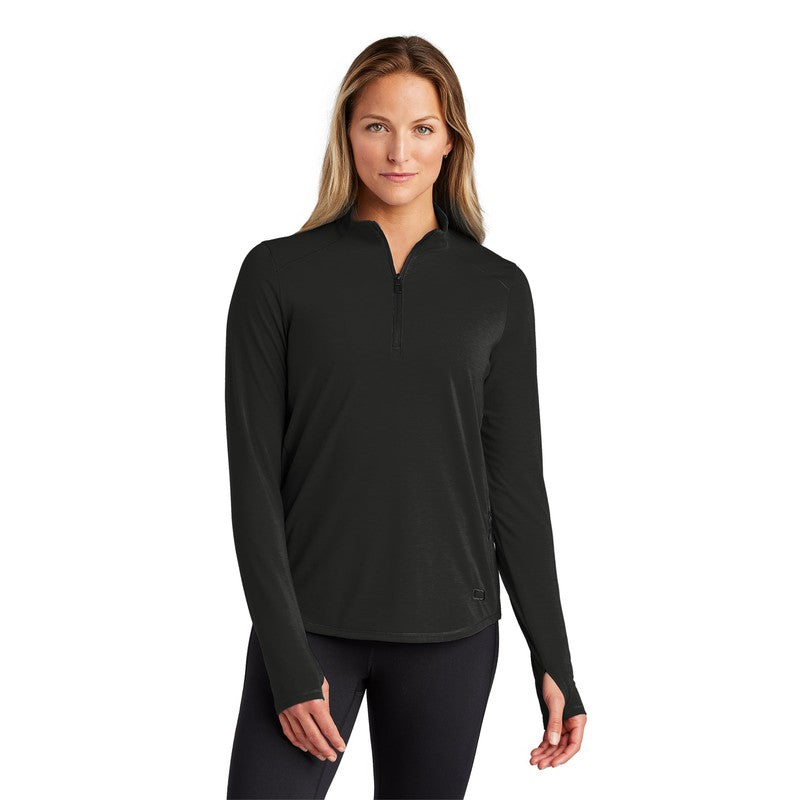 EUPHORIA OGIO® Ladies Motion 1/4-Zip - Blacktop