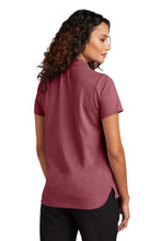 Load image into Gallery viewer, EUPHORIA Mercer+Mettle™ Women’s Stretch Pique Polo - Rosewood
