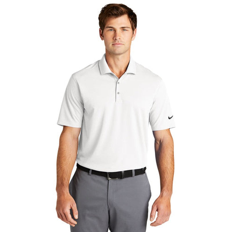 LINCOLN TECH - Nike Dri-FIT Micro Pique 2.0 Polo - White