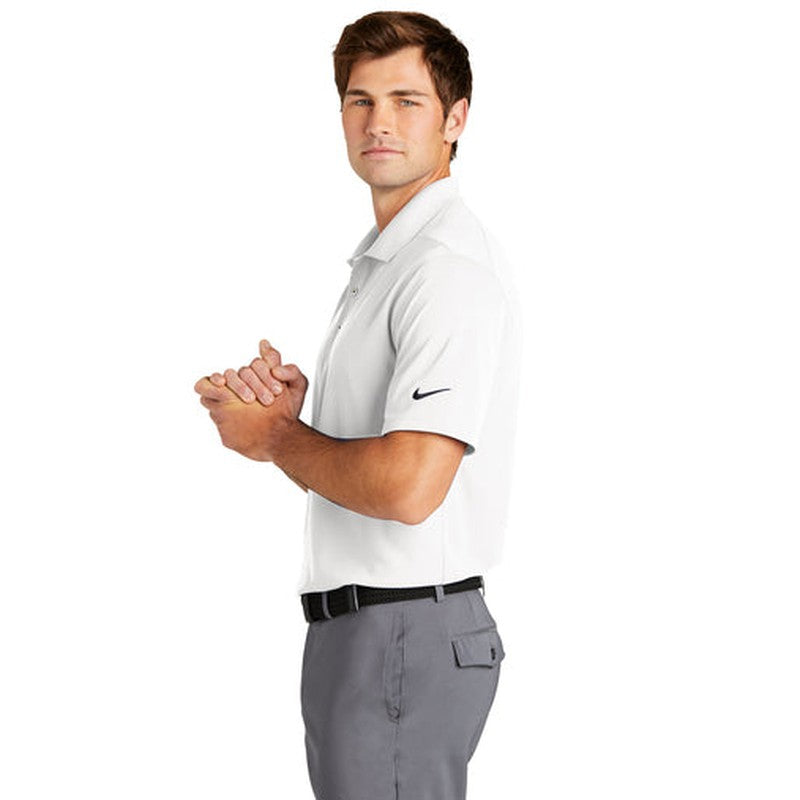 LINCOLN TECH - Nike Dri-FIT Micro Pique 2.0 Polo - White