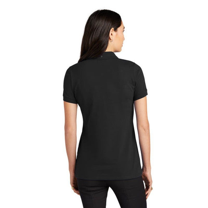 LINCOLN TECH - Mercer+Mettle® Women’s Stretch Heavyweight Pique Polo - Deep Black