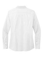 Load image into Gallery viewer, EUROPHIA Brooks Brothers® Women’s Wrinkle-Free Stretch Pinpoint Shirt - White
