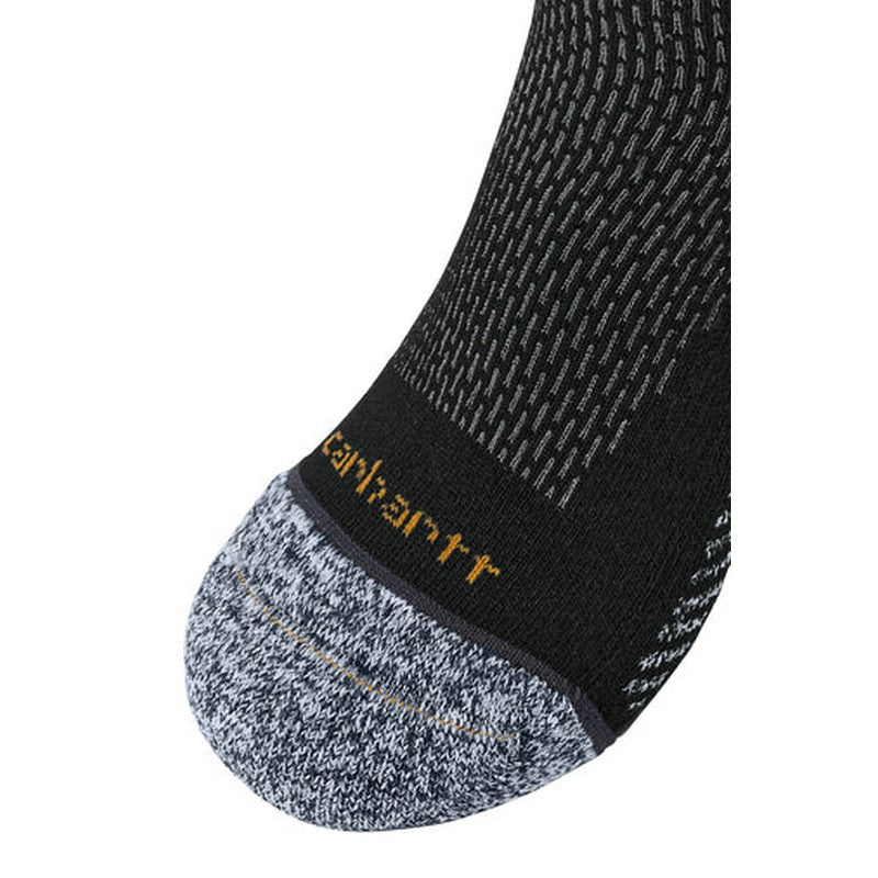 NEW LINCOLN TECH - Carhartt Force® Midweight Crew Sock (3-Pack) - Black