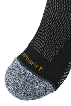 Load image into Gallery viewer, NEW LINCOLN TECH - Carhartt Force® Midweight Crew Sock (3-Pack) - Black
