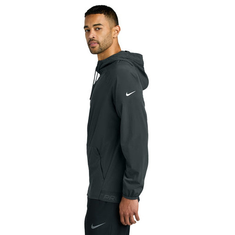 NEW LINCOLN TECH - Nike Pro Hooded Jacket - Anthracite