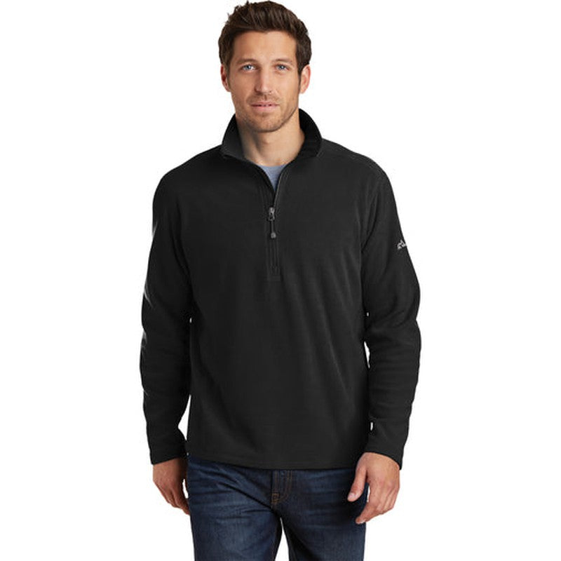 NEW LINCOLN TECH - Eddie Bauer®1/2-Zip Microfleece Jacket - Black