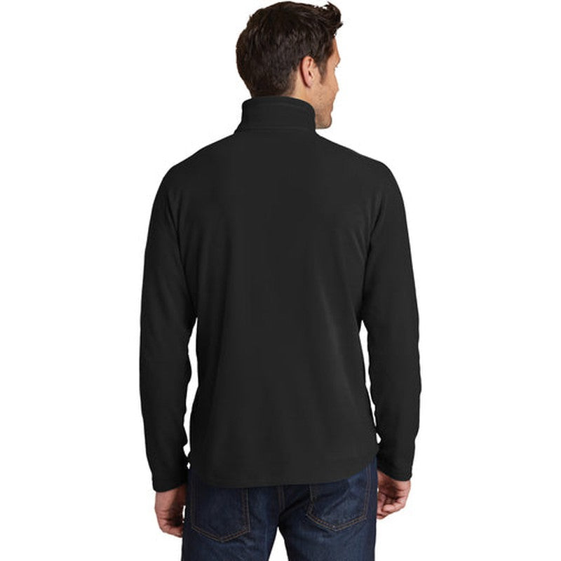 NEW LINCOLN TECH - Eddie Bauer®1/2-Zip Microfleece Jacket - Black