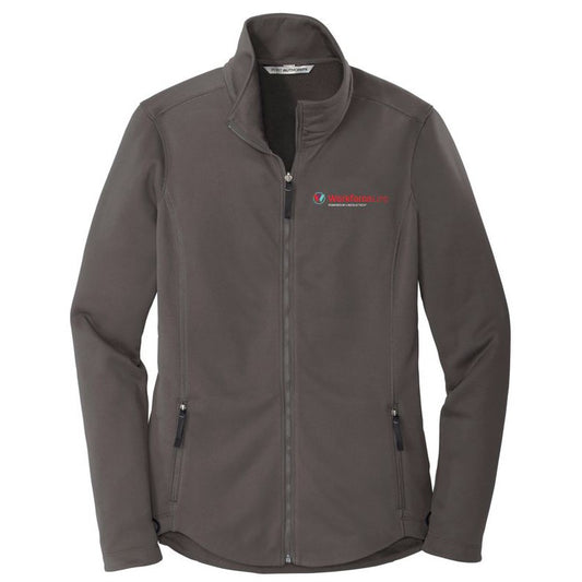 WORKFORCE Port Authority ® Ladies Collective Smooth Fleece Jacket - Graphite