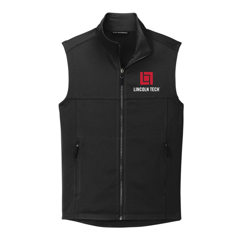 LINCOLN TECH COLLECTIVE Port Authority® Collective Smooth Fleece Vest - Deep Black