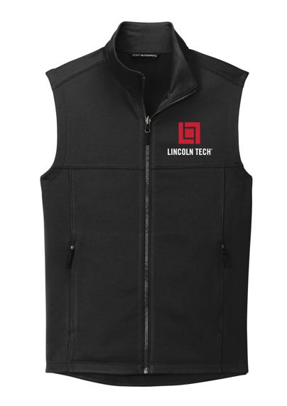 LINCOLN TECH COLLECTIVE Port Authority® Collective Smooth Fleece Vest - Deep Black