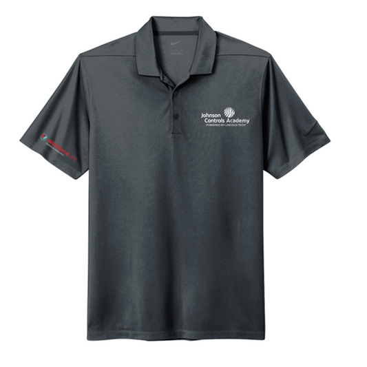 JOHNSON CONTROLS WORKFORCE Nike Dri-FIT Micro Pique 2.0 Polo - Anthracite