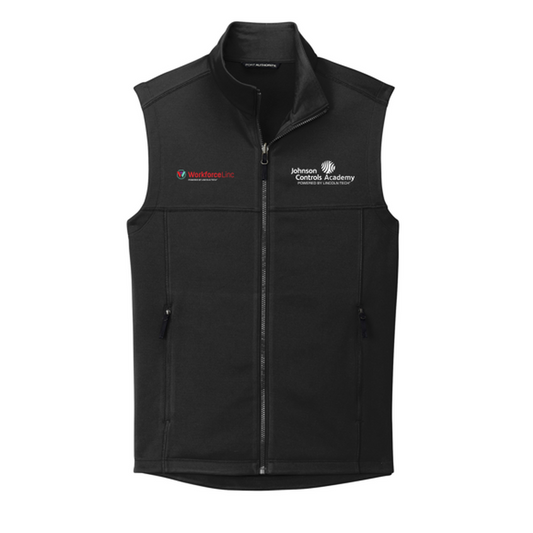 JOHNSON CONTROLS WORKFORCE COLLECTIVE Port Authority® Collective Smooth Fleece Vest - Deep Black