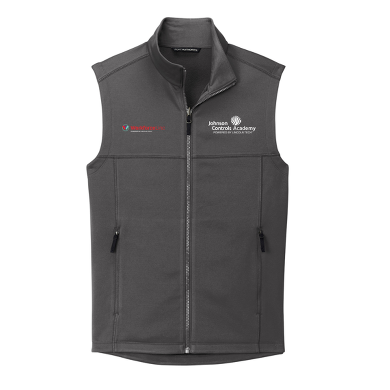 JOHNSON CONTROLS WORKFORCE COLLECTIVE Port Authority® Collective Smooth Fleece Vest - Graphite