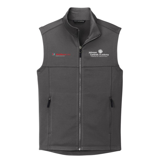 JOHNSON CONTROLS WORKFORCE COLLECTIVE Port Authority® Collective Smooth Fleece Vest - Graphite