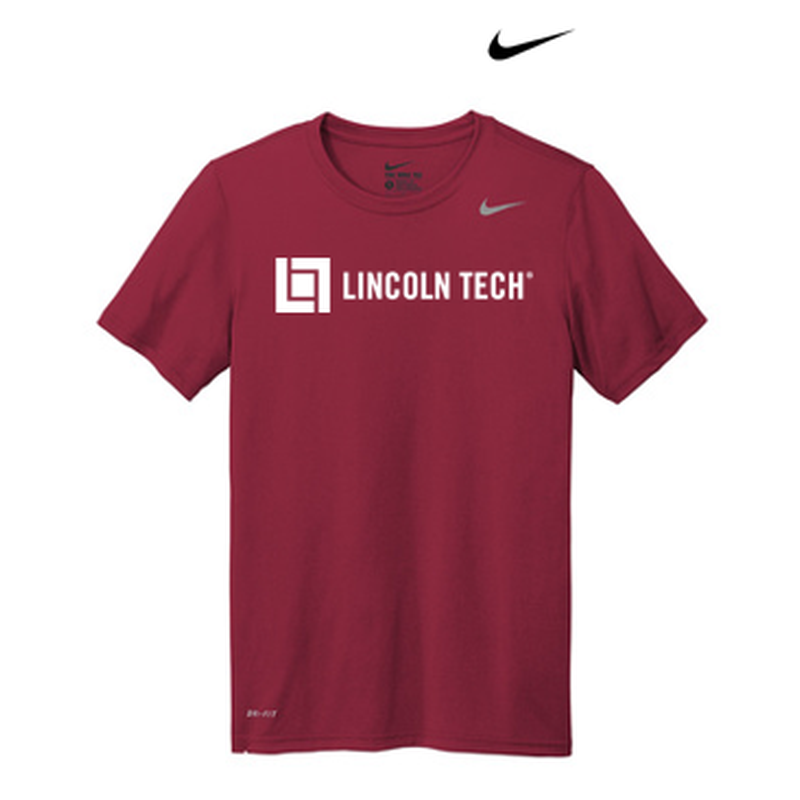 NEW LINCOLN TECH - Nike Legend Tee - Team Maroon