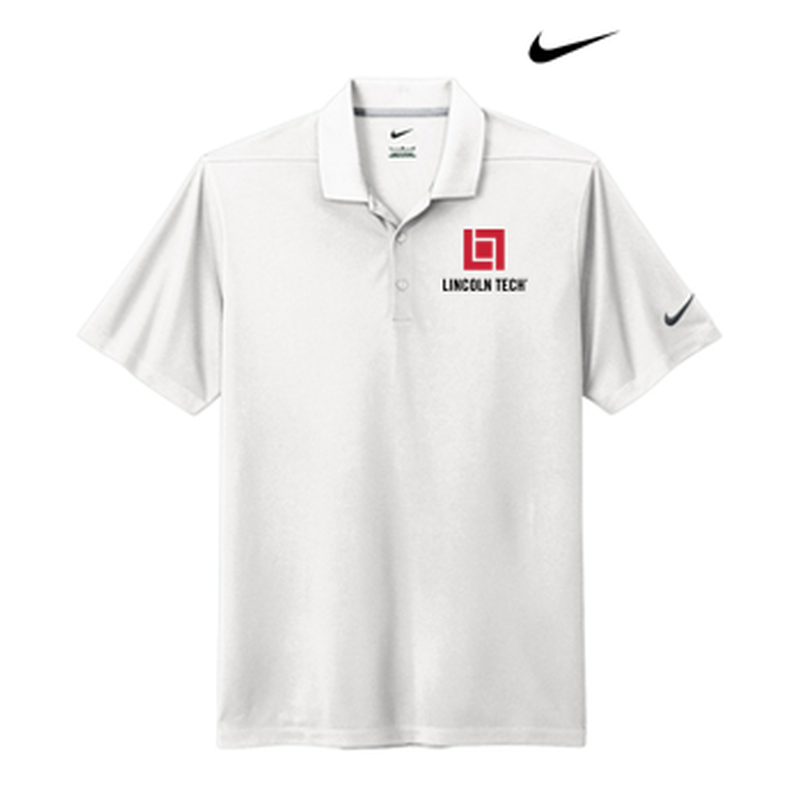 LINCOLN TECH - Nike Dri-FIT Micro Pique 2.0 Polo - White