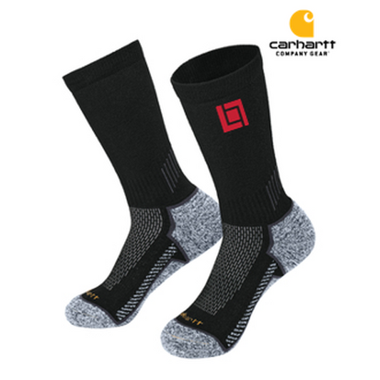 NEW LINCOLN TECH - Carhartt Force® Midweight Crew Sock (3-Pack) - Black