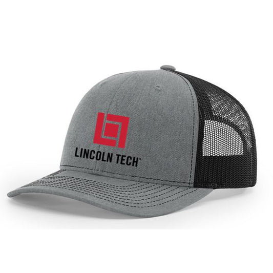 LINCOLN TECH RICHARDSON TRUCKER HAT - HEATHER GREY/BLACK