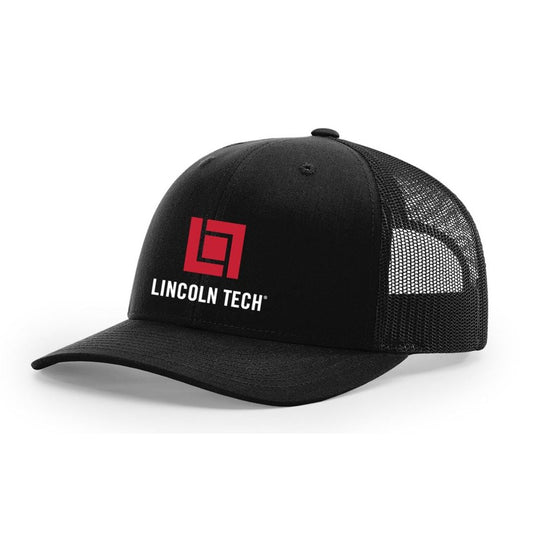 LINCOLN TECH RICHARDSON TRUCKER HAT - BLACK/BLACK