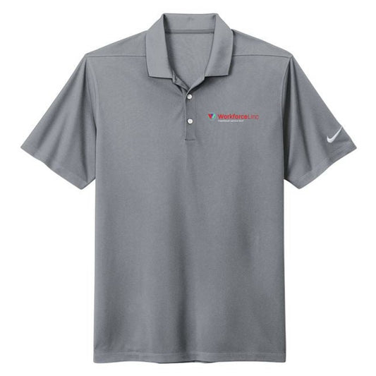 WORKFORCE Nike Dri-FIT Micro Pique 2.0 Polo - Cool Grey