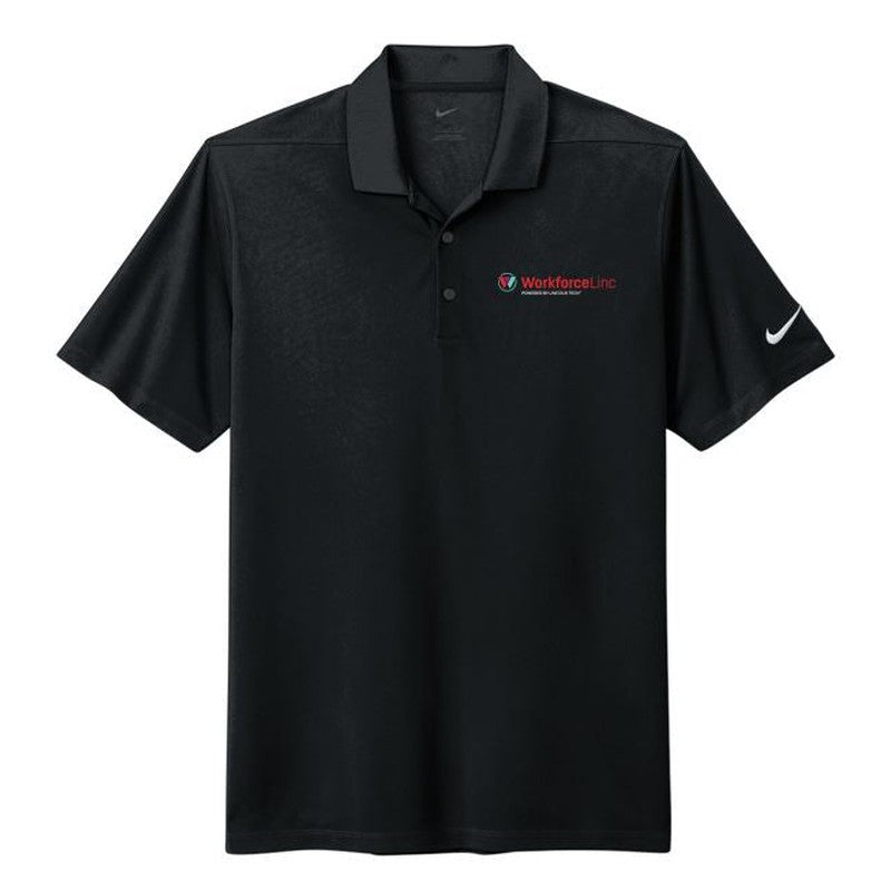 WORKFORCE Nike Dri-FIT Micro Pique 2.0 Polo - BLACK