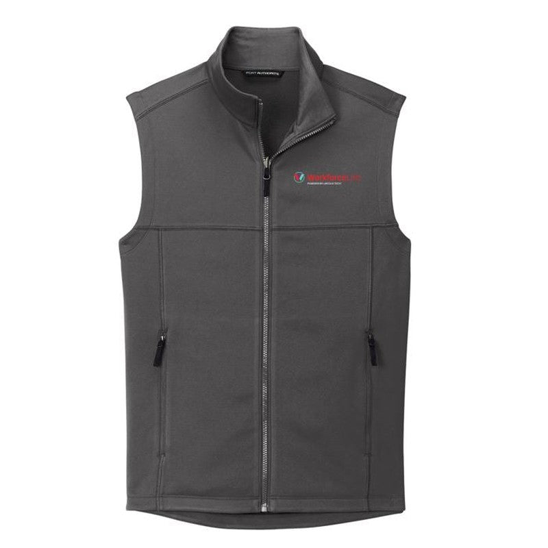 WORKFORCE COLLECTIVE Port Authority® Collective Smooth Fleece Vest - Graphite