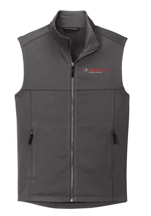 WORKFORCE COLLECTIVE Port Authority® Collective Smooth Fleece Vest - Graphite