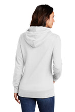 Load image into Gallery viewer, EUPHORIA  Ladies Core Fleece Pullover Hooded Sweatshirt - White
