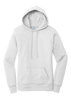 Load image into Gallery viewer, EUPHORIA  Ladies Core Fleece Pullover Hooded Sweatshirt - White
