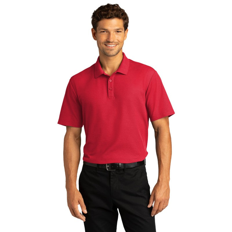 MEN'S SuperPro React ™ Polo - RICH RED