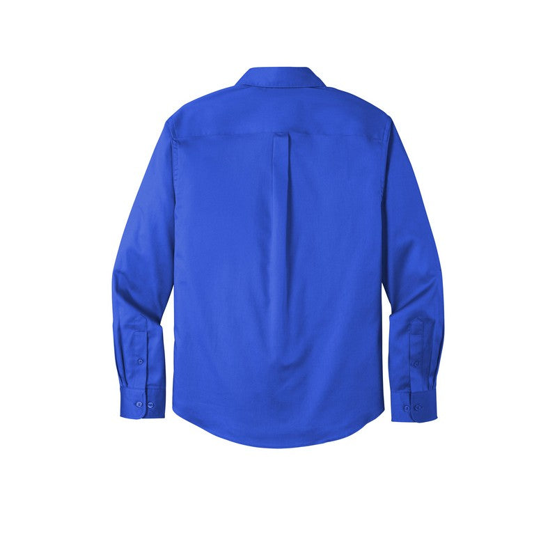 MEN'S Long Sleeve SuperPro React™ Twill Shirt - True Royal