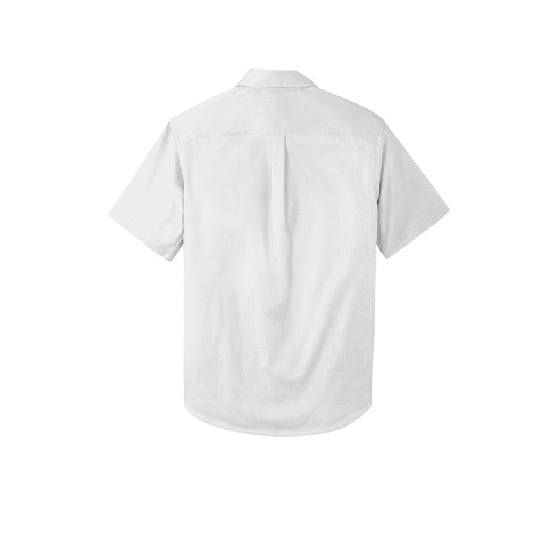 MEN'S Short Sleeve SuperPro React™ Twill Shirt - White