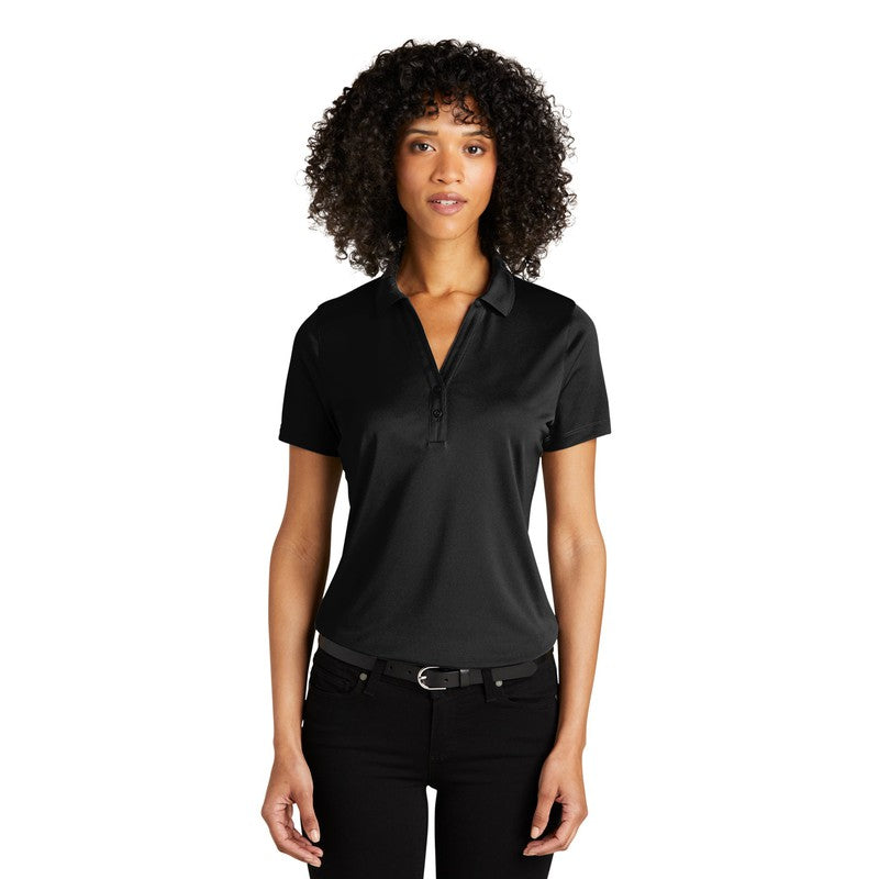 Ladies Recycled Performance Polo - Black