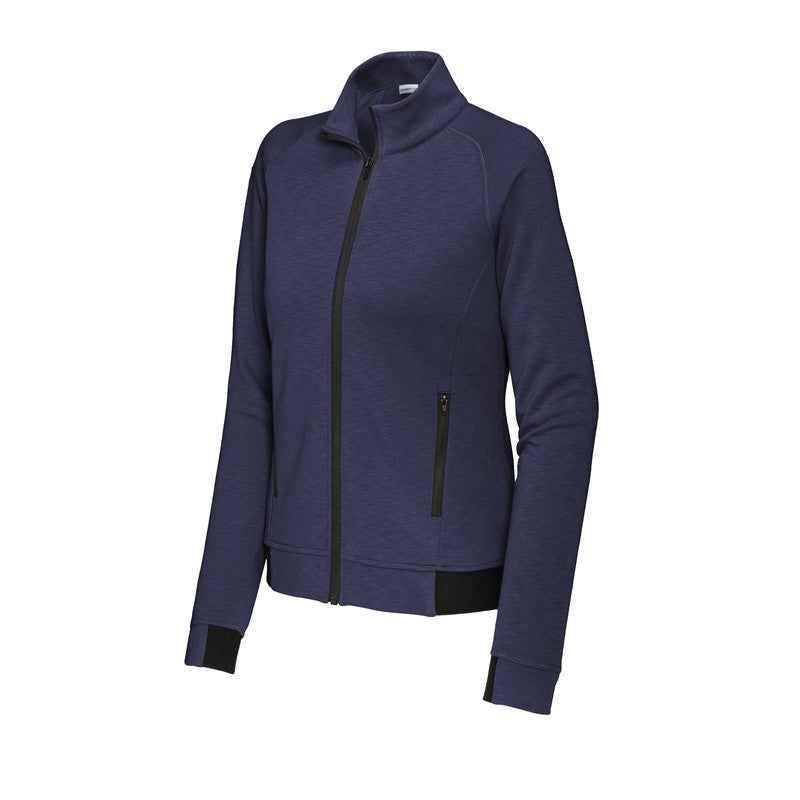 Sport-Tek® Ladies Strive Full-Zip - True Navy