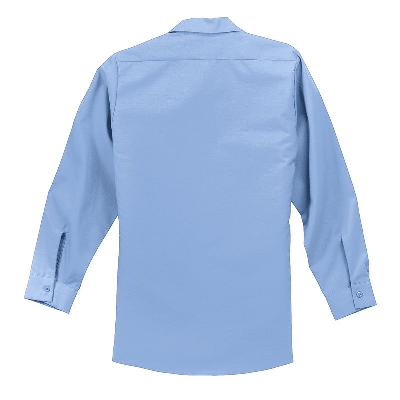 Red Kap® Long Sleeve Industrial Work Shirt - Light Blue