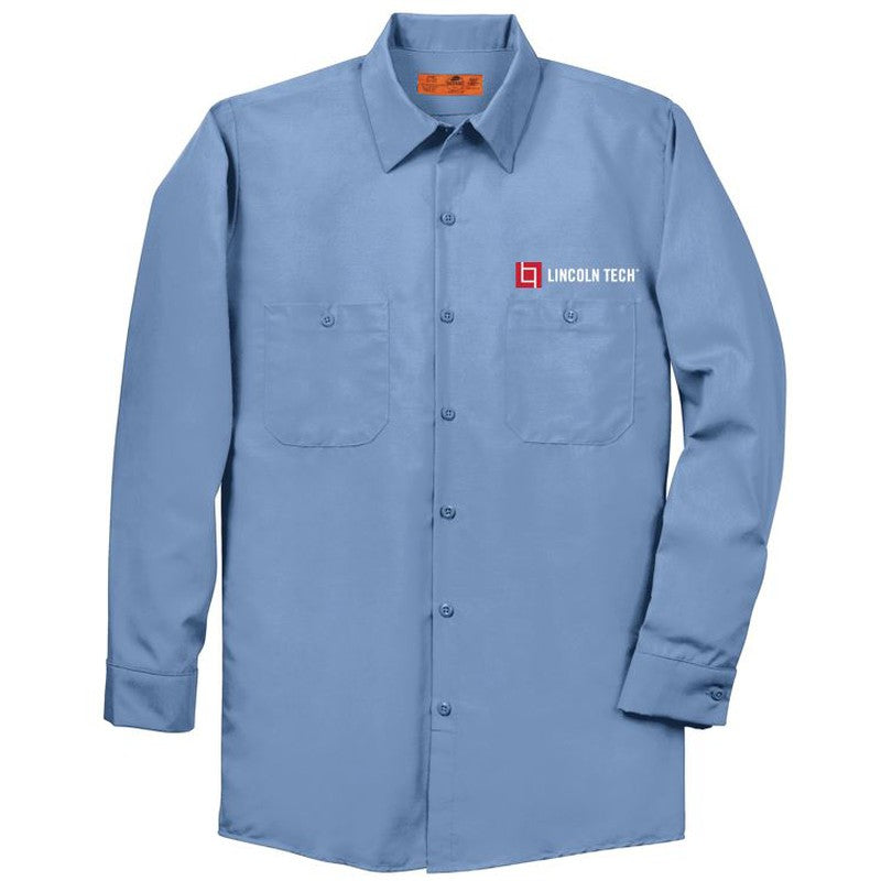 Red Kap® Long Sleeve Industrial Work Shirt - Petrol Blue