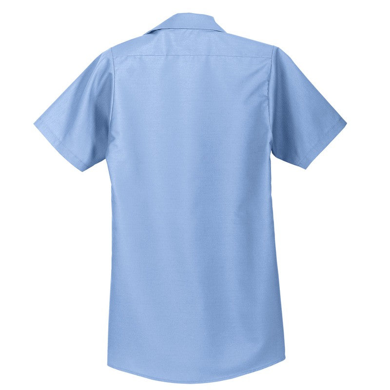 Red Kap® Short Sleeve Industrial Work Shirt - Light Blue