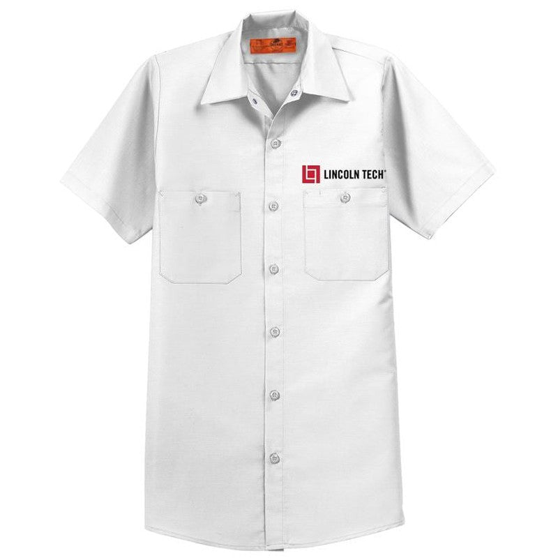 Red Kap® Short Sleeve Industrial Work Shirt - White