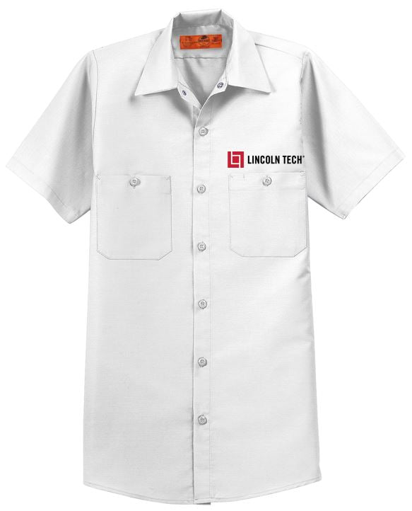 Red Kap® Short Sleeve Industrial Work Shirt - White