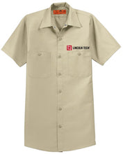 Load image into Gallery viewer, Red Kap® Short Sleeve Industrial Work Shirt - Light Tan
