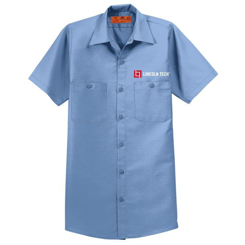 Red Kap® Short Sleeve Industrial Work Shirt - Petrol Blue