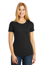 Load image into Gallery viewer, EUPHORIA Ladies Softstyle® Tri-Blend Short Sleeve Tee - Black
