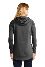 Load image into Gallery viewer, EUPHORIA New Era® Ladies Tri-Blend Fleece Pullover Hoodie - Black Heather
