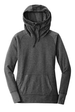 Load image into Gallery viewer, EUPHORIA New Era® Ladies Tri-Blend Fleece Pullover Hoodie - Black Heather
