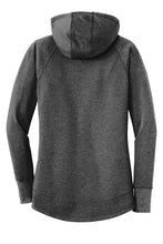 Load image into Gallery viewer, EUPHORIA New Era® Ladies Tri-Blend Fleece Pullover Hoodie - Black Heather
