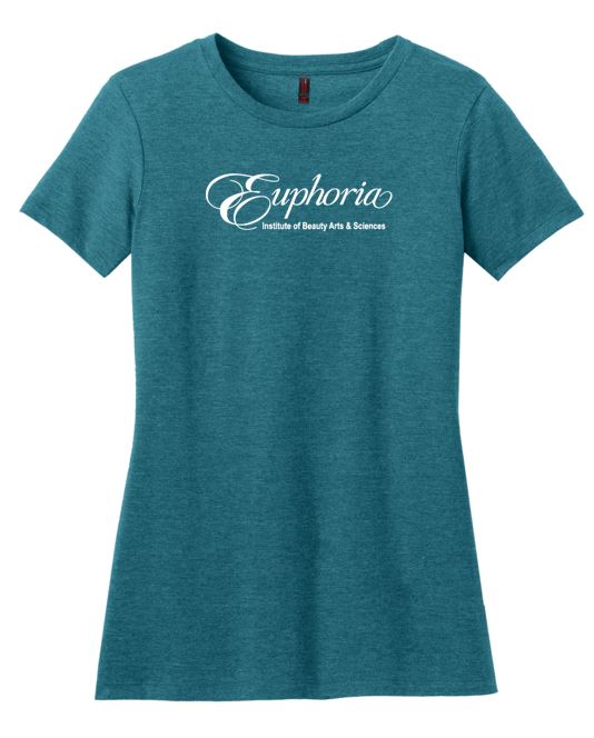 EUPHORIA District ® Women’s Perfect Blend ® Tee - Heathered Teal