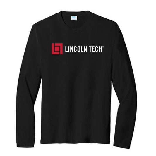 LINCOLN TECH MEN'S Tri-Blend Long Sleeve Tee - Black