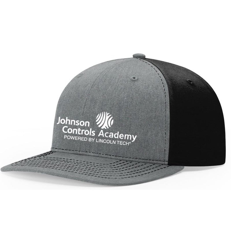 JOHNSON CONTROLS RICHARDSON TWILL BLACK CAP - HEATHER GREY/BLACK